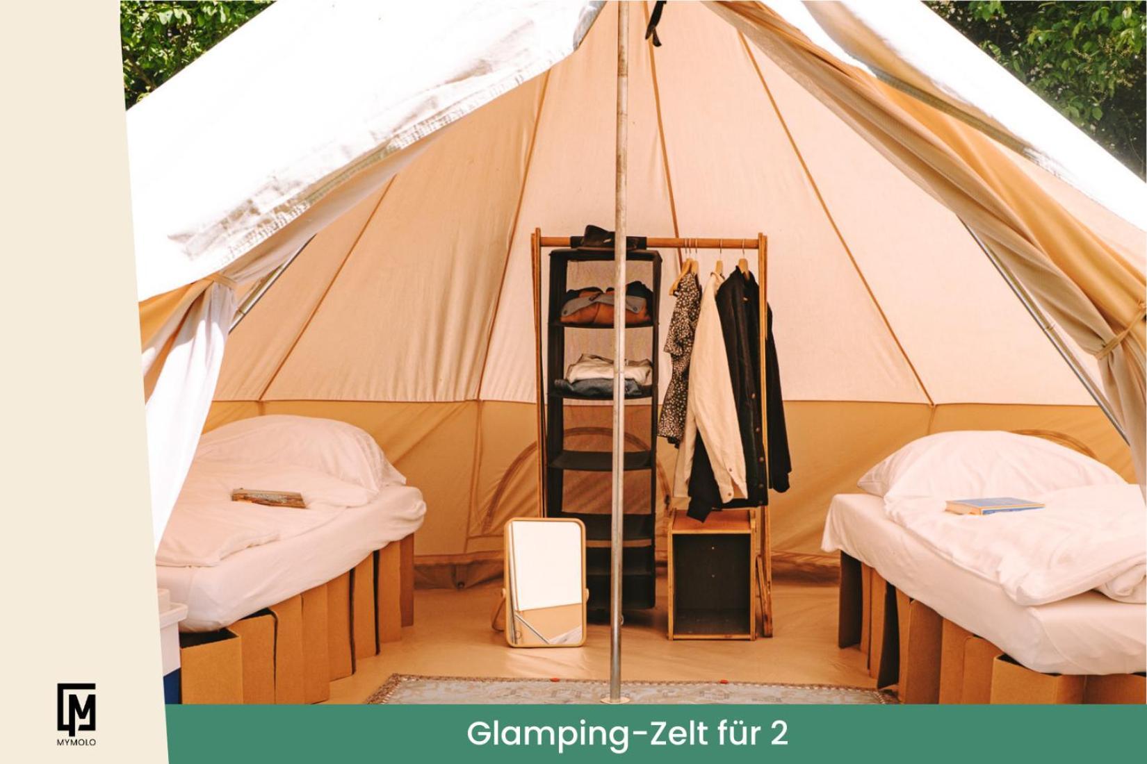 Glamping In Der Zeche Ewald Herten Хертен Экстерьер фото