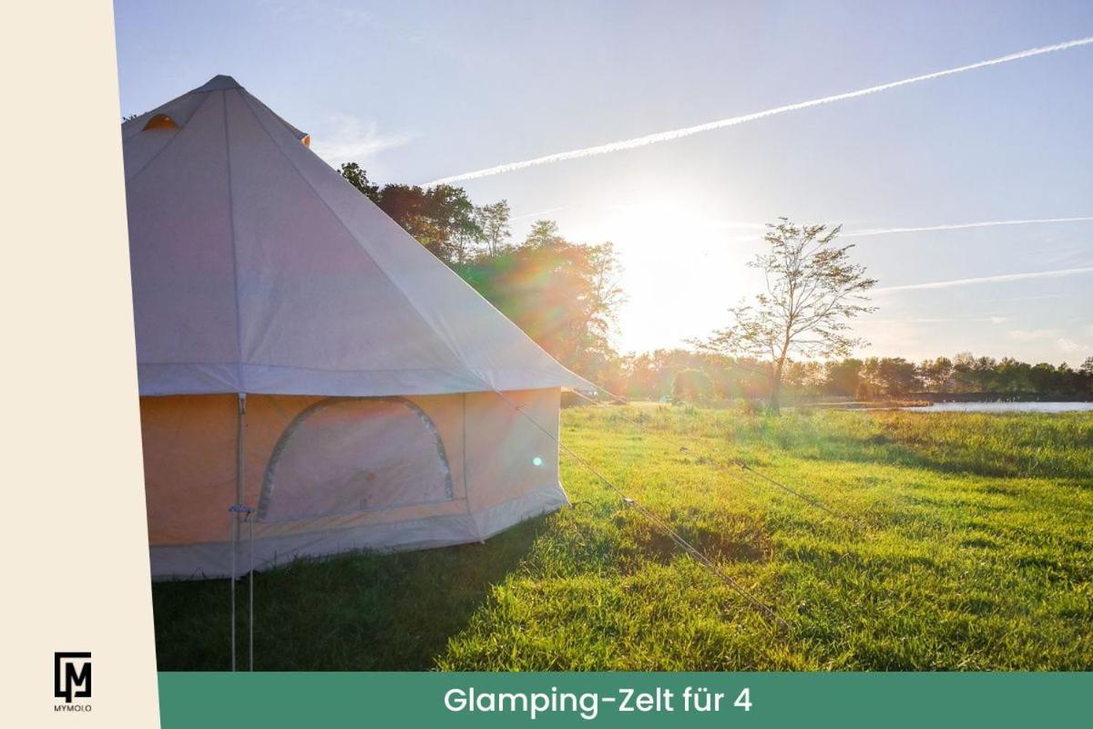 Glamping In Der Zeche Ewald Herten Хертен Экстерьер фото