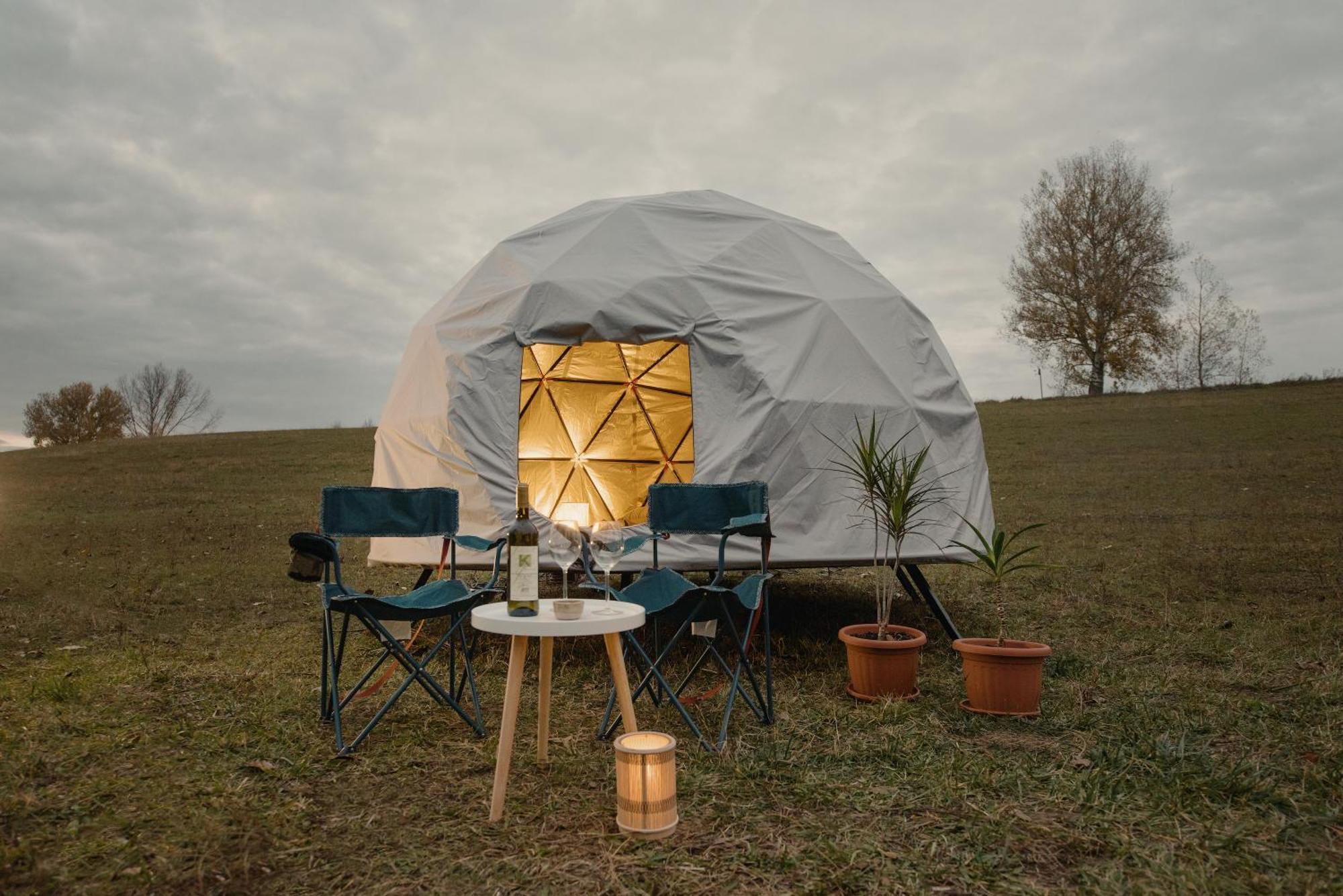Glamping In Der Zeche Ewald Herten Хертен Экстерьер фото